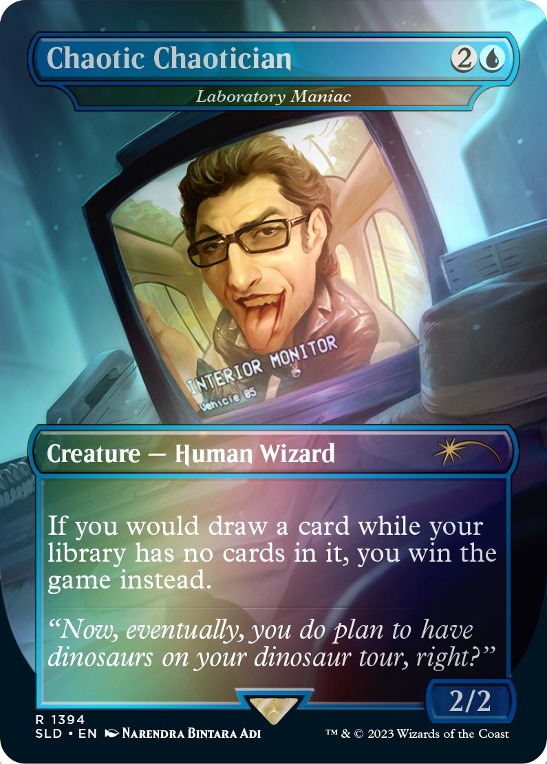 Chaotic Chaotician - Laboratory Maniac (Rainbow Foil) [Secret Lair Drop Series] | Cards and Coasters CA
