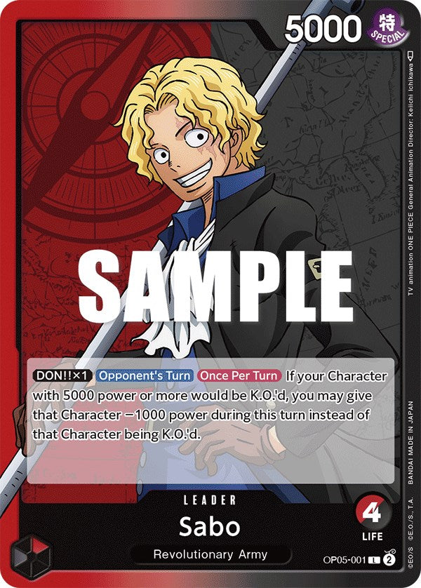 Sabo [Awakening of the New Era] | Cards and Coasters CA