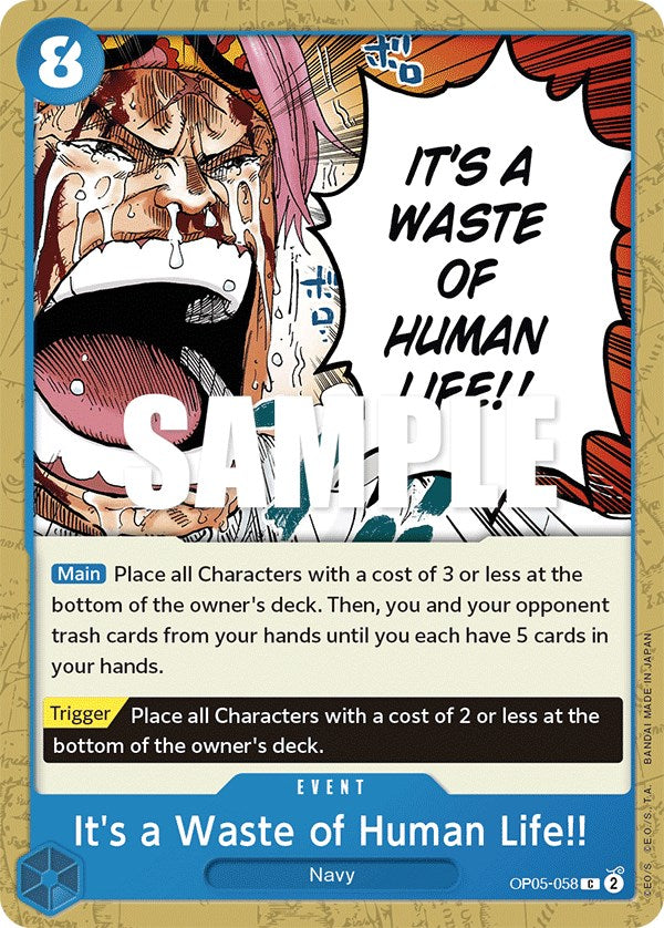 It's a Waste of Human Life!! [Awakening of the New Era] | Cards and Coasters CA