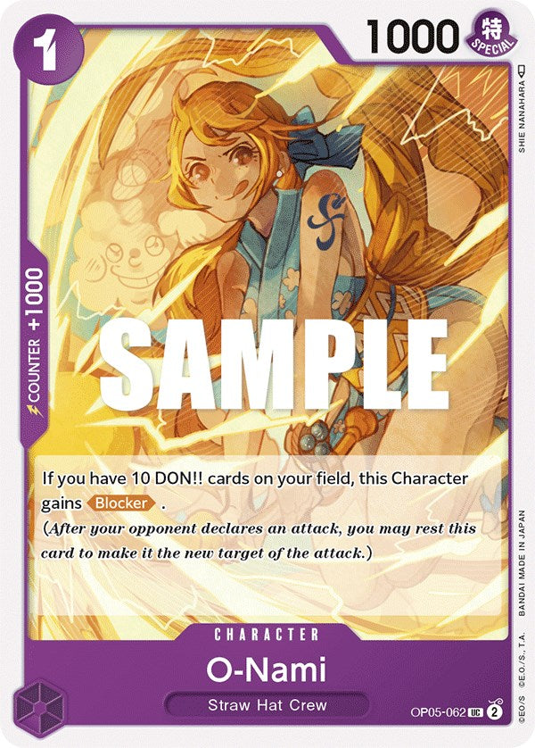 O-Nami [Awakening of the New Era] | Cards and Coasters CA