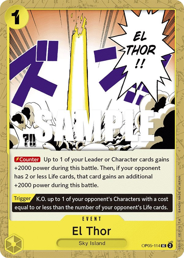 El Thor [Awakening of the New Era] | Cards and Coasters CA