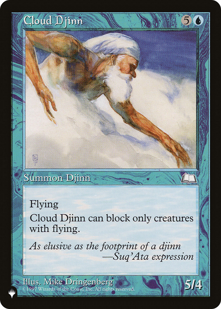 Cloud Djinn [The List Reprints] | Cards and Coasters CA