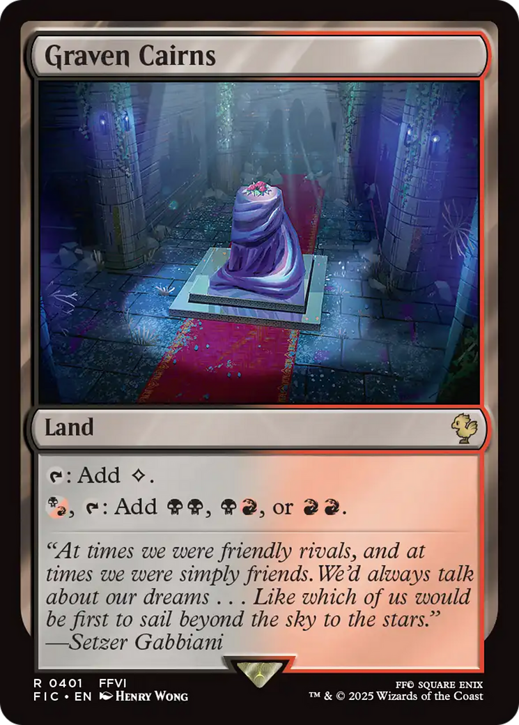 Graven Cairns [FINAL FANTASY Commander] | Cards and Coasters CA