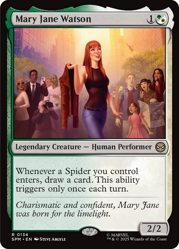 Mary Jane Watson [Marvel's Spider-Man] | Cards and Coasters CA