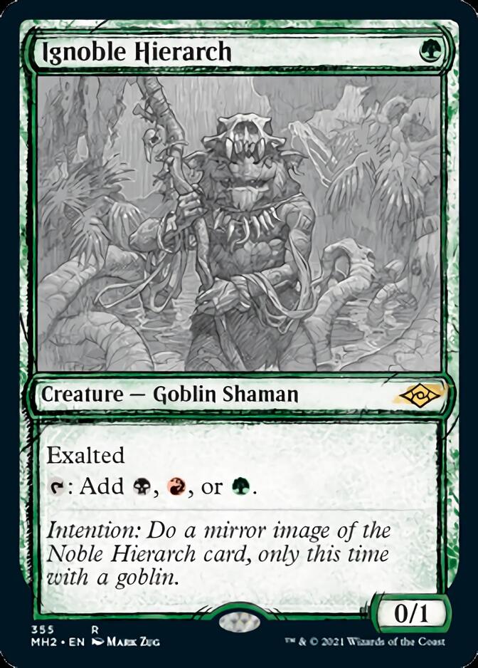 Ignoble Hierarch (Sketch) [Modern Horizons 2] | Cards and Coasters CA