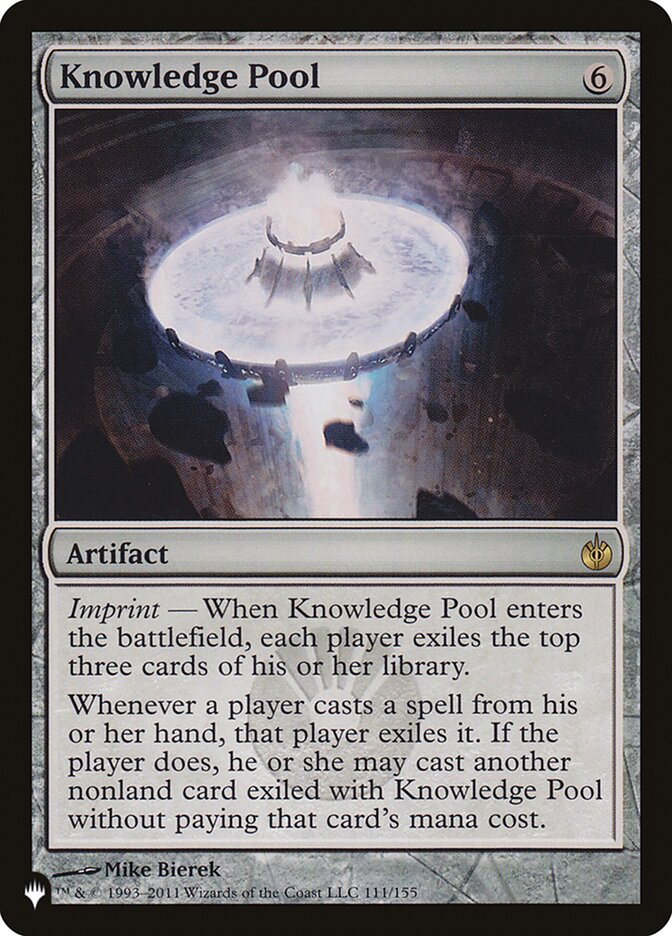 Knowledge Pool [The List] | Cards and Coasters CA