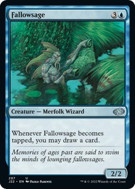 Fallowsage [Jumpstart 2022] | Cards and Coasters CA