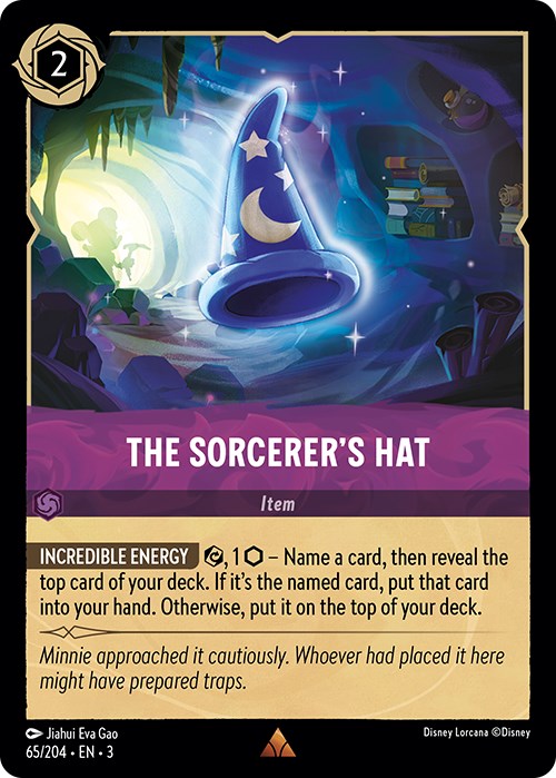 The Sorcerer's Hat (65/204) [Into the Inklands] | Cards and Coasters CA