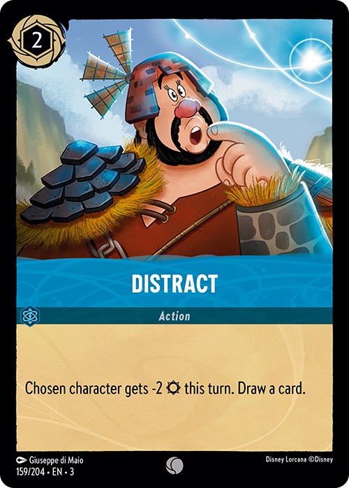 Distract (159/204) [Into the Inklands] | Cards and Coasters CA