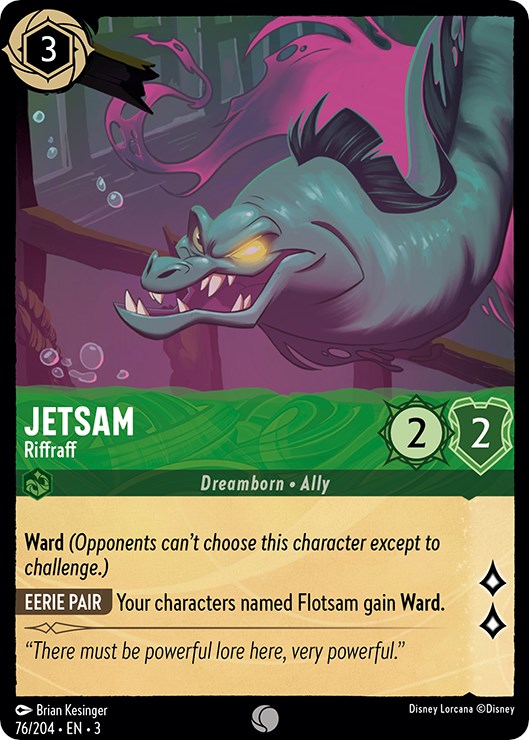 Jetsam - Riffraff (76/204) [Into the Inklands] | Cards and Coasters CA