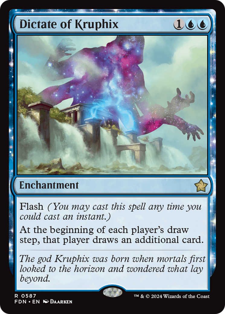 Dictate of Kruphix [Foundations] | Cards and Coasters CA