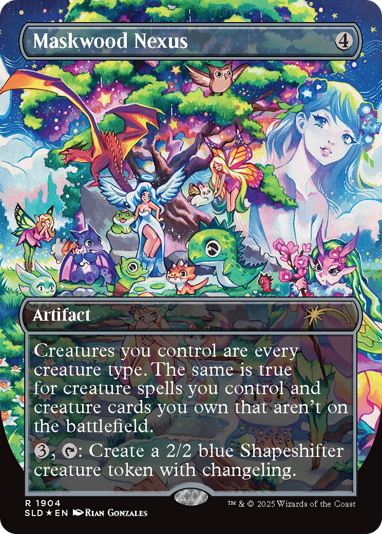 Maskwood Nexus (Double Rainbow Foil) [Secret Lair Drop Series] | Cards and Coasters CA
