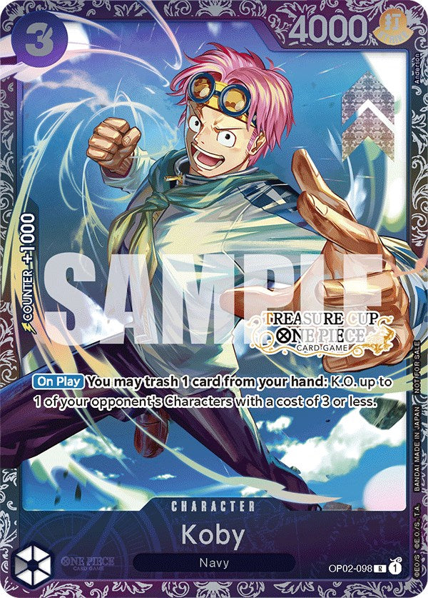 Koby (Treasure Cup) [One Piece Promotion Cards] | Cards and Coasters CA