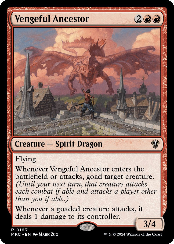 Vengeful Ancestor [Murders at Karlov Manor Commander] | Cards and Coasters CA