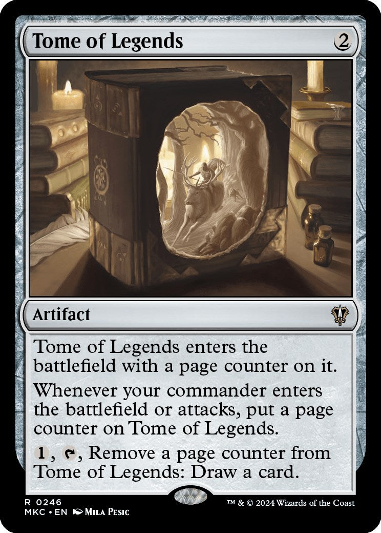 Tome of Legends [Murders at Karlov Manor Commander] | Cards and Coasters CA