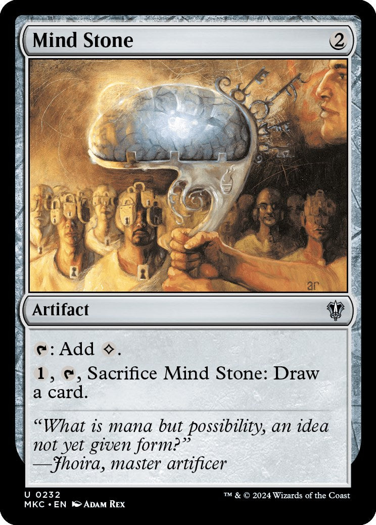 Mind Stone [Murders at Karlov Manor Commander] | Cards and Coasters CA