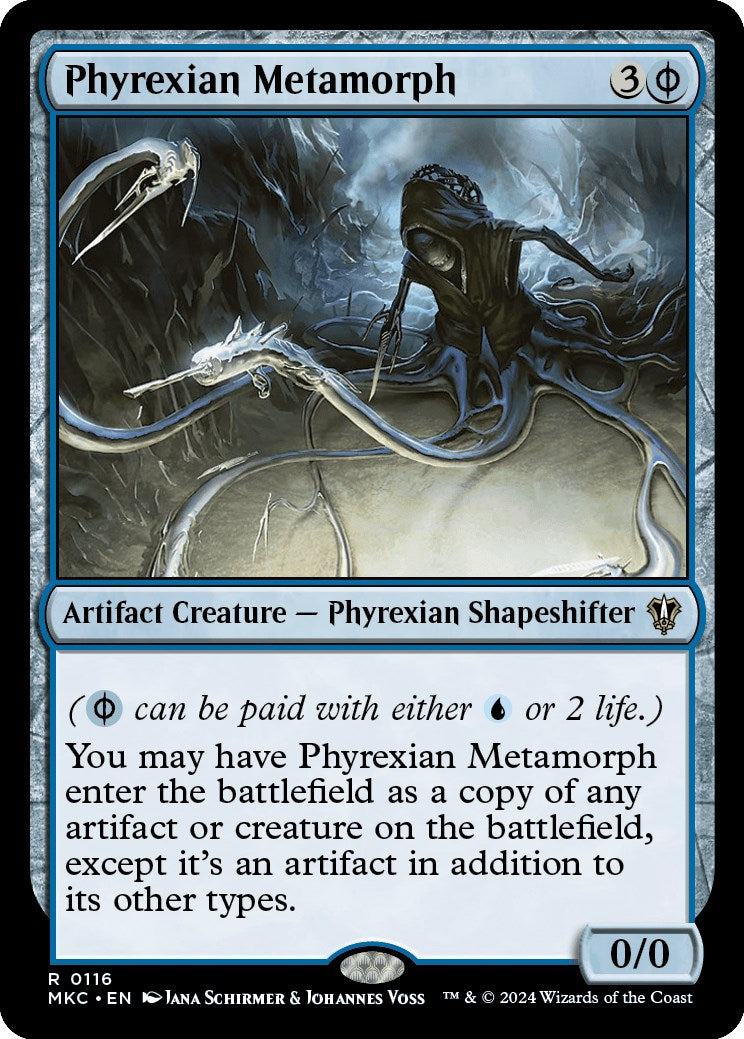 Phyrexian Metamorph [Murders at Karlov Manor Commander] | Cards and Coasters CA