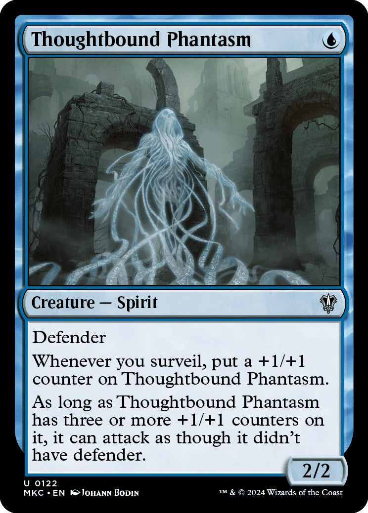 Thoughtbound Phantasm [Murders at Karlov Manor Commander] | Cards and Coasters CA