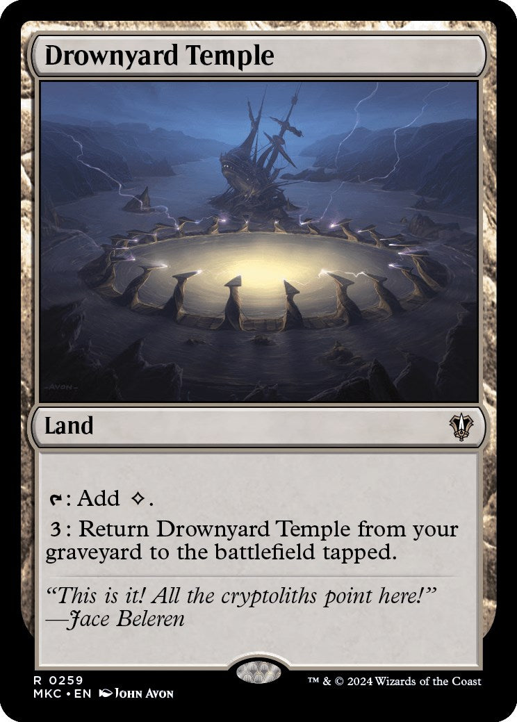 Drownyard Temple [Murders at Karlov Manor Commander] | Cards and Coasters CA