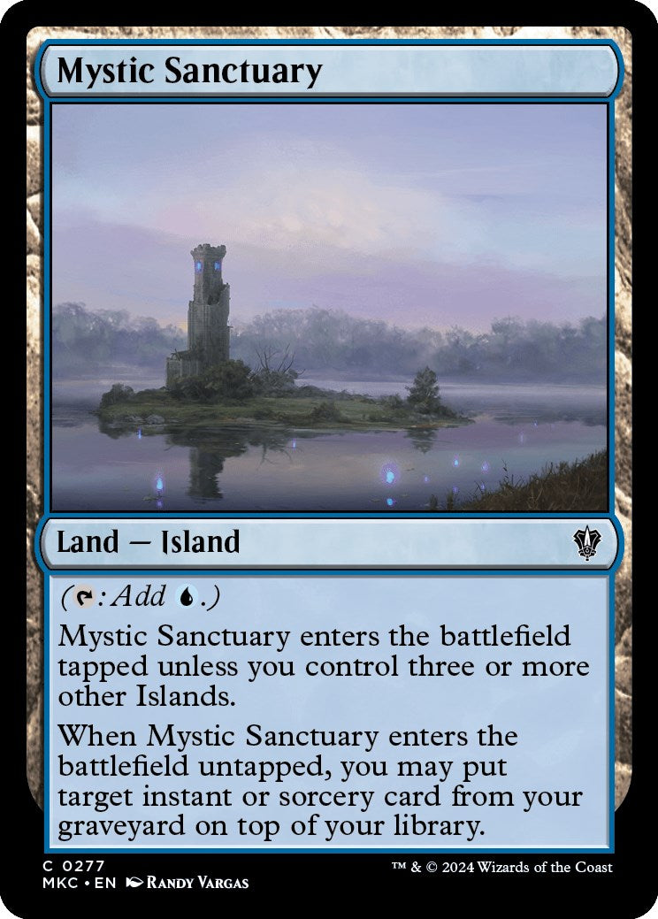 Mystic Sanctuary [Murders at Karlov Manor Commander] | Cards and Coasters CA