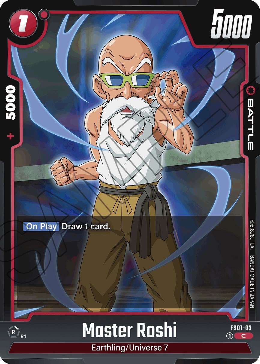 Master Roshi [Starter Deck: Son Goku] | Cards and Coasters CA