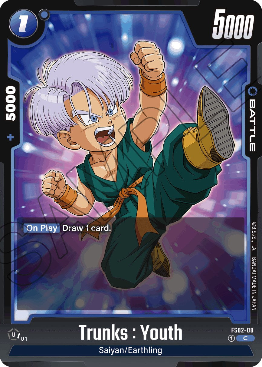 Trunks : Youth (FS02-08) [Starter Deck: Vegeta] | Cards and Coasters CA