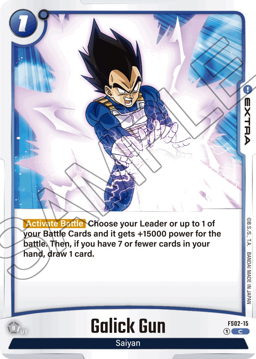 Galick Gun [Starter Deck: Vegeta] | Cards and Coasters CA