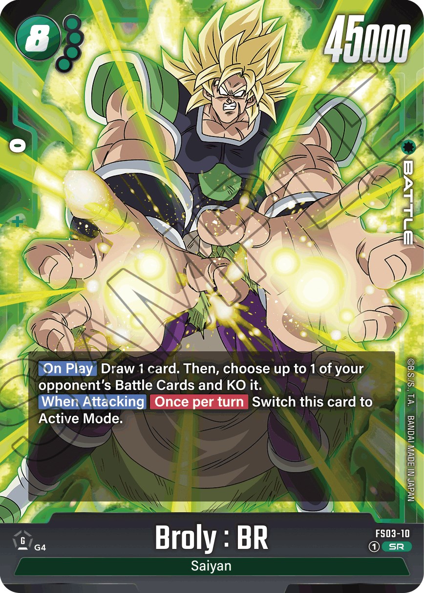 Broly : BR [Starter Deck: Broly] | Cards and Coasters CA