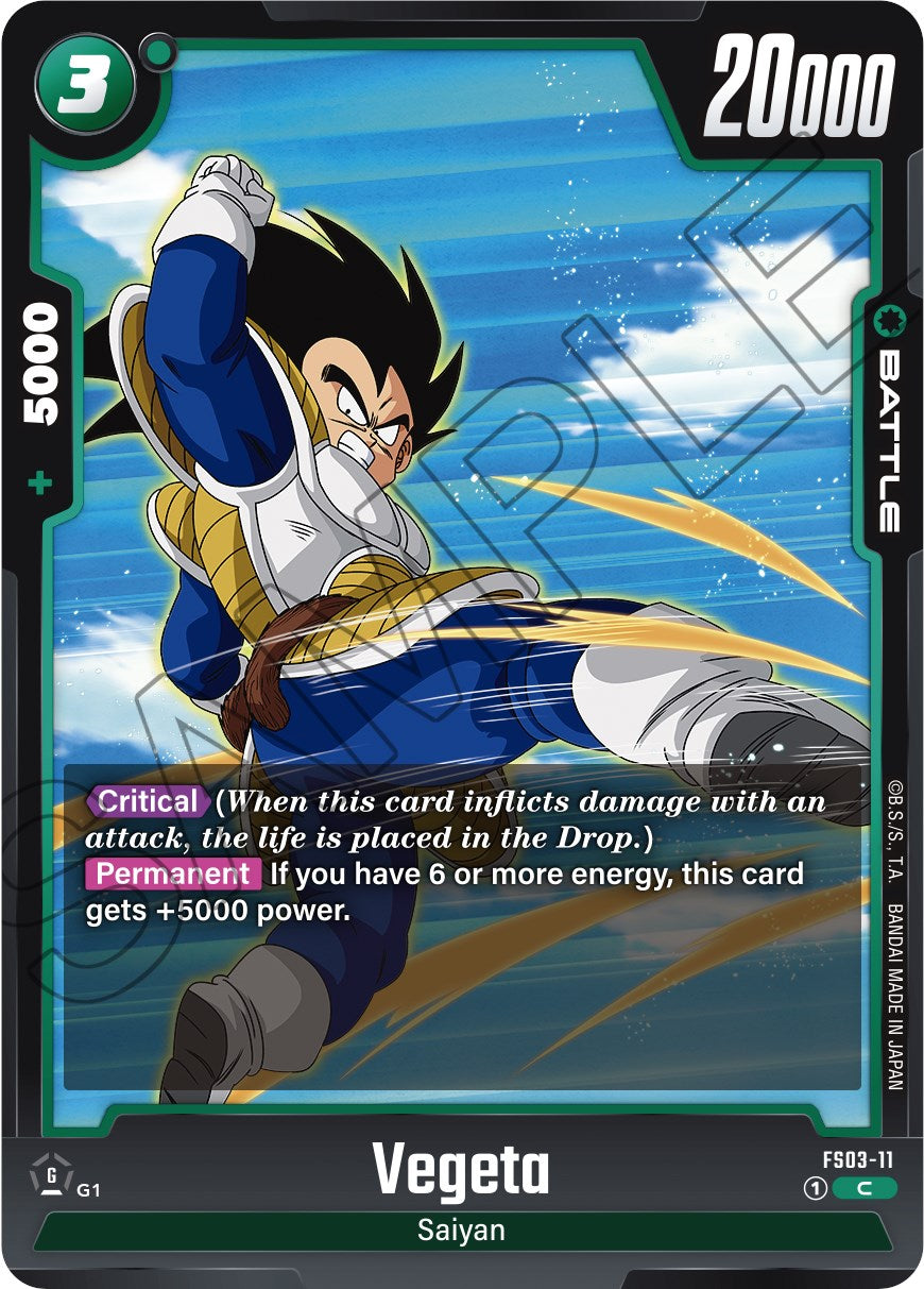 Vegeta (FS03-11) [Starter Deck: Broly] | Cards and Coasters CA
