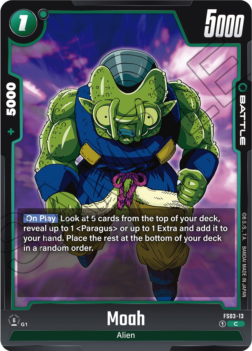 Moah [Starter Deck: Broly] | Cards and Coasters CA