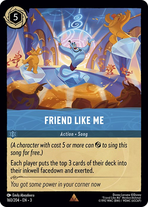 Friend Like Me (160/204) [Into the Inklands] | Cards and Coasters CA