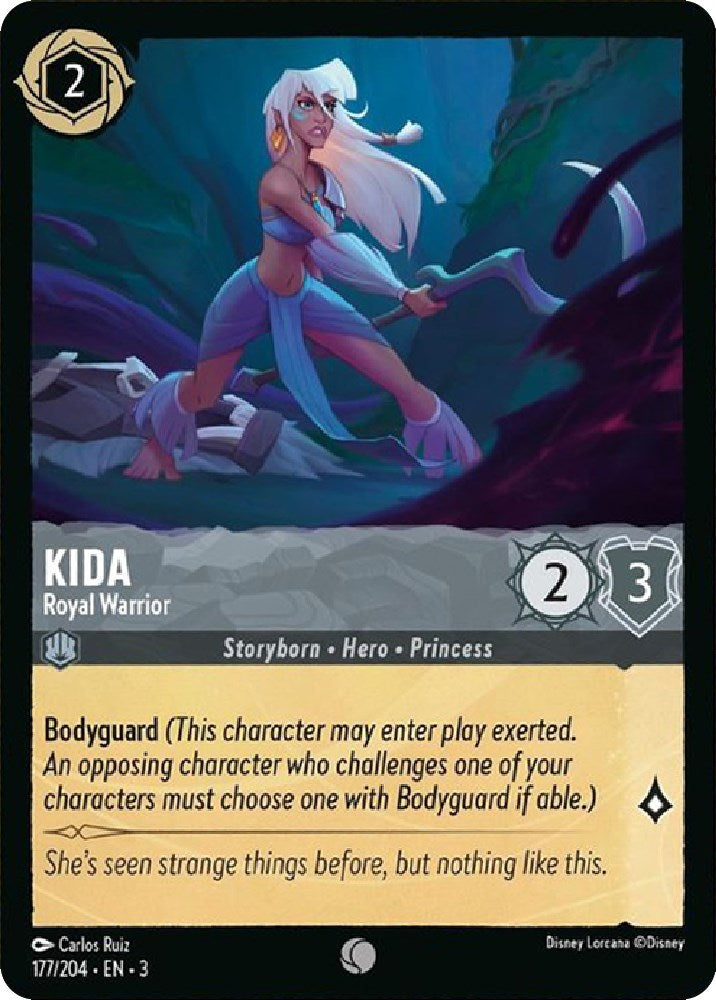 Kida - Royal Warrior (177/204) [Into the Inklands] | Cards and Coasters CA