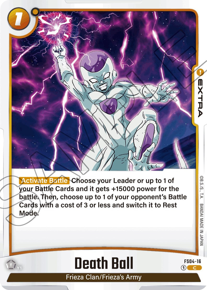 Death Ball [Starter Deck: Frieza] | Cards and Coasters CA