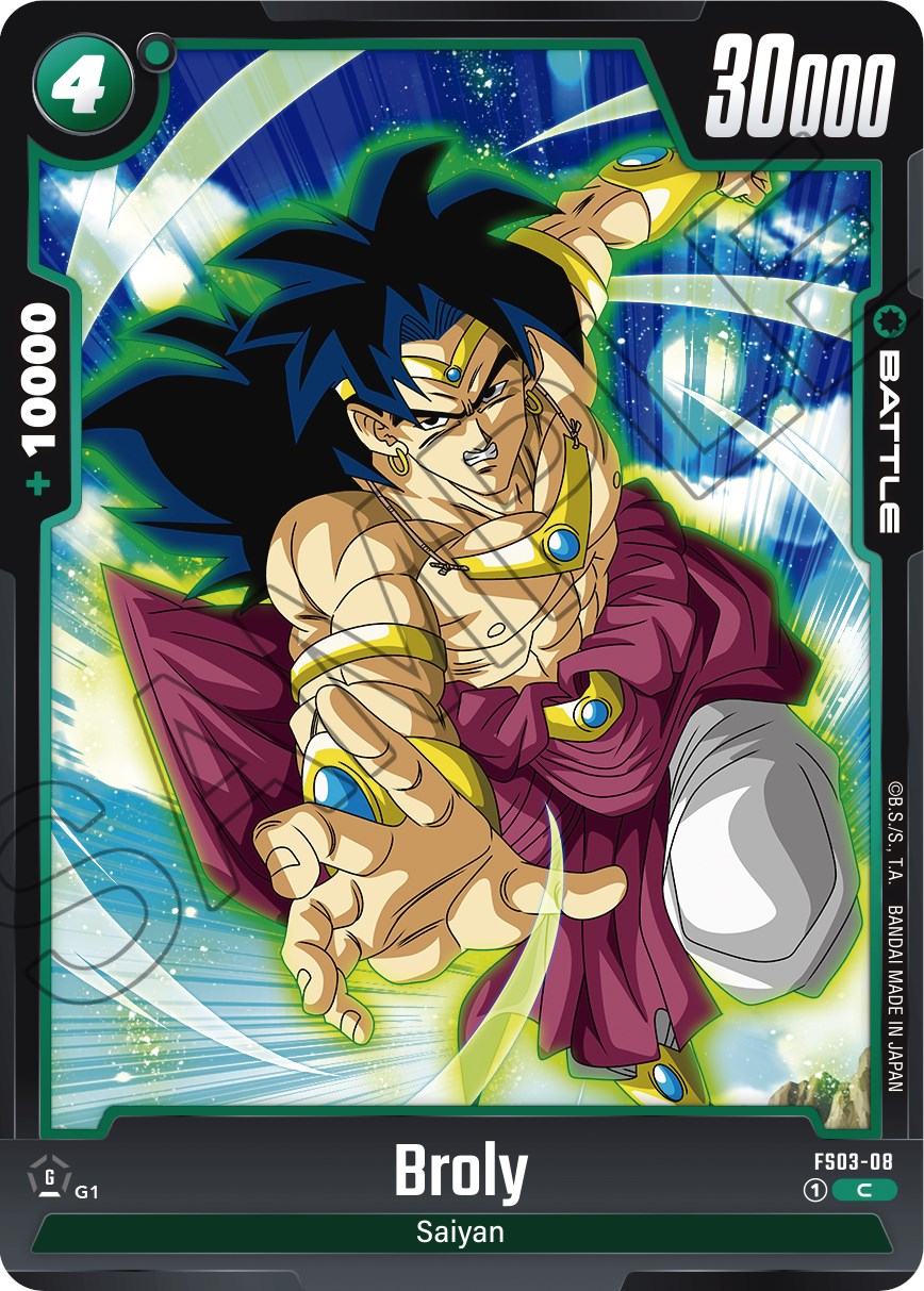 Broly (FS03-08) [Starter Deck: Broly] | Cards and Coasters CA