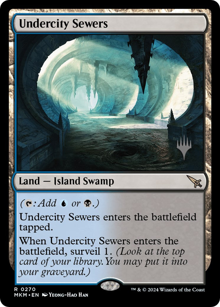 Undercity Sewers (Promo Pack) [Murders at Karlov Manor Promos] | Cards and Coasters CA