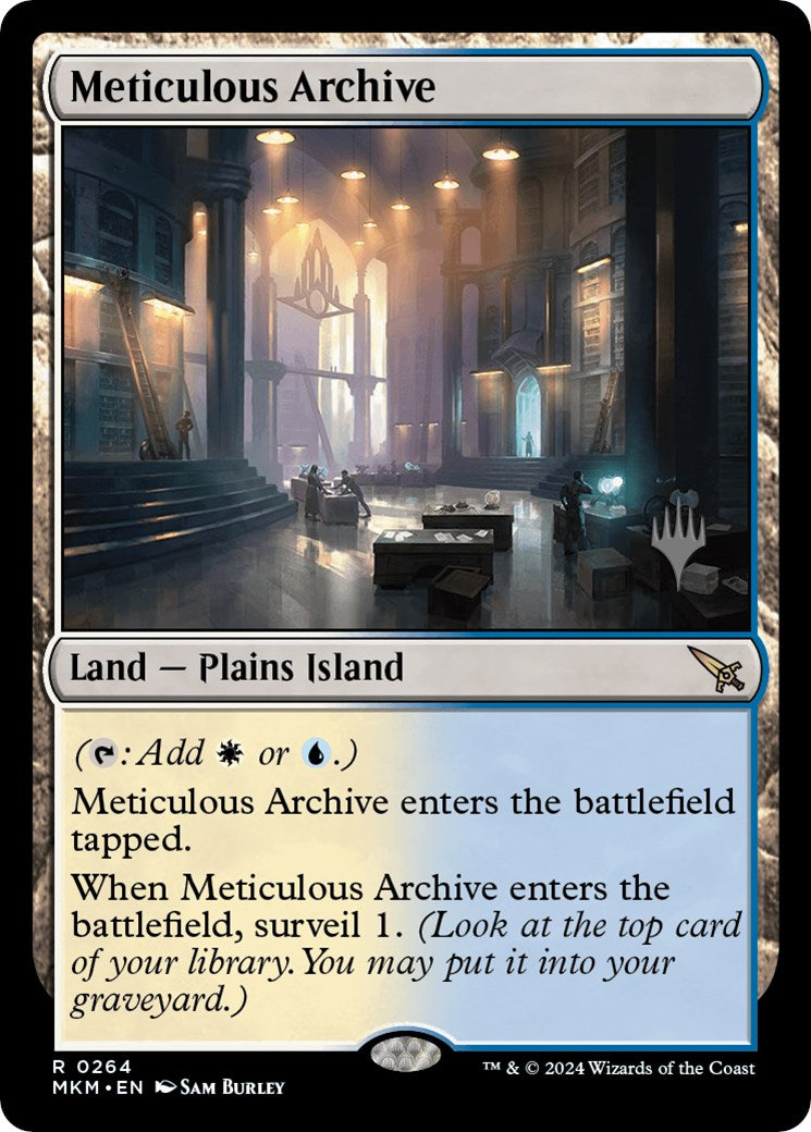 Meticulous Archive (Promo Pack) [Murders at Karlov Manor Promos] | Cards and Coasters CA