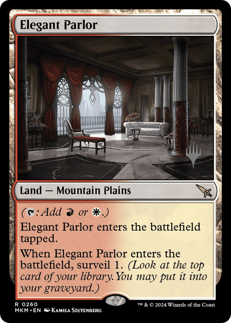 Elegant Parlor (Promo Pack) [Murders at Karlov Manor Promos] | Cards and Coasters CA