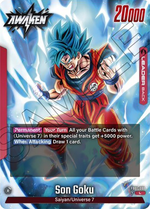Son Goku (FB01-001) [Awakened Pulse] | Cards and Coasters CA