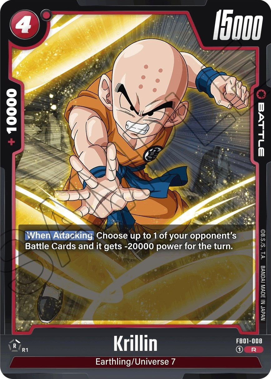 Krillin (FB01-008) [Awakened Pulse] | Cards and Coasters CA