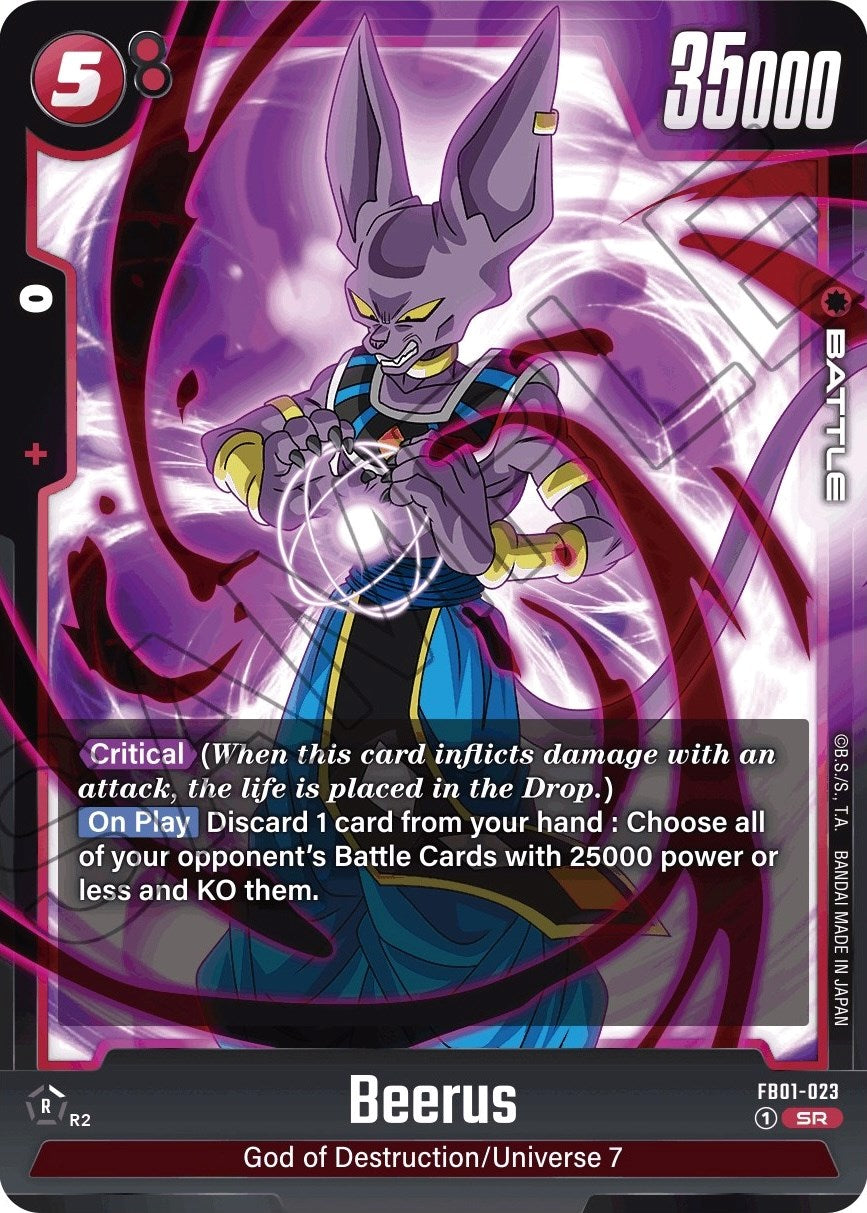 Beerus (FB01-023) [Awakened Pulse] | Cards and Coasters CA