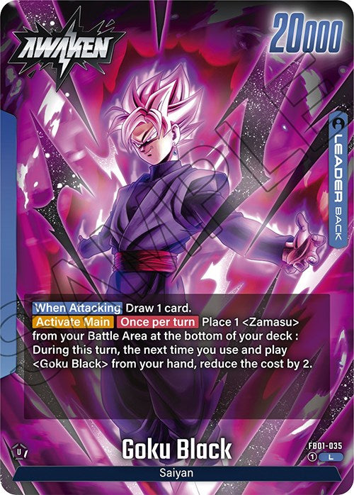 Goku Black (FB01-035) [Awakened Pulse] | Cards and Coasters CA
