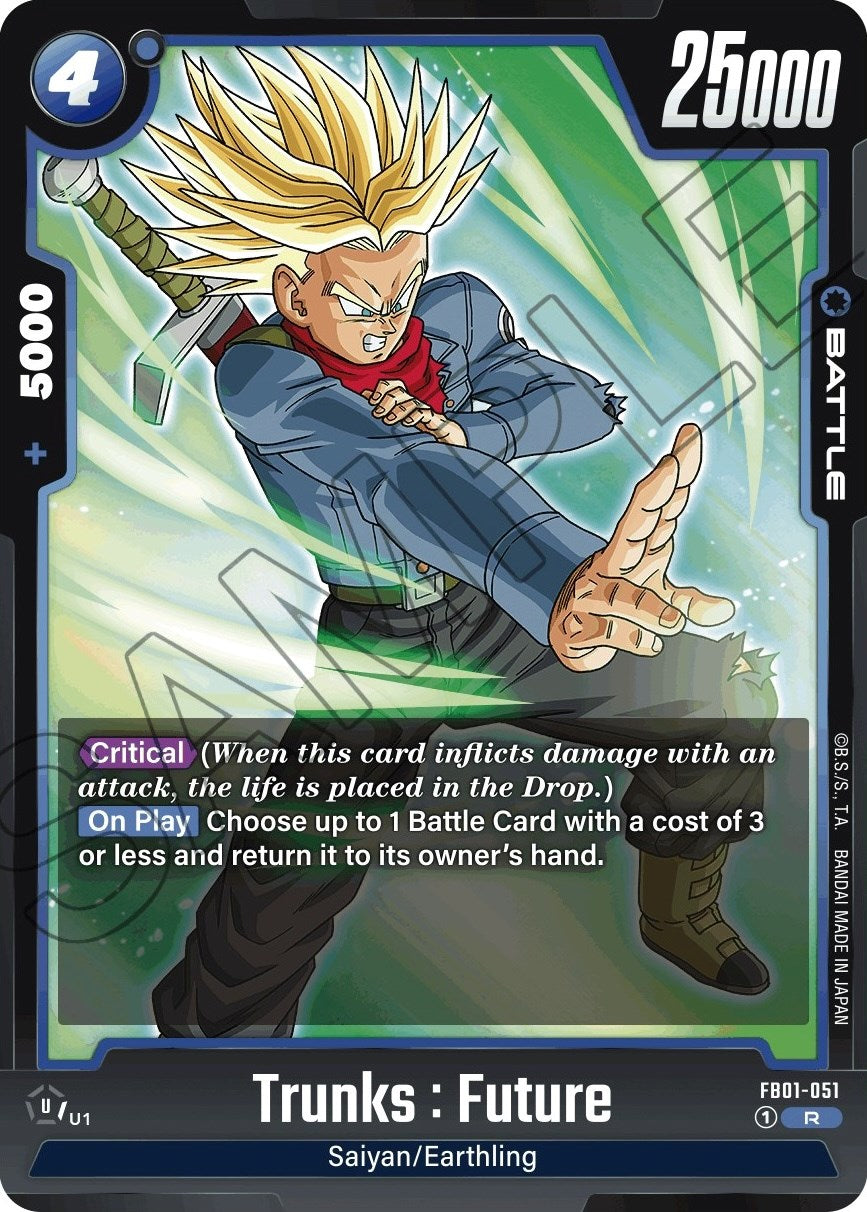 Trunks : Future (FB01-051) [Awakened Pulse] | Cards and Coasters CA