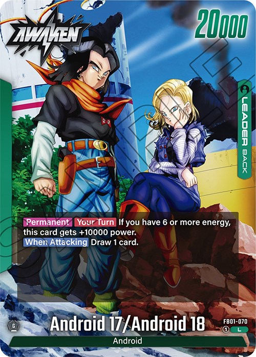 Android 17 (FB01-070) [Awakened Pulse] | Cards and Coasters CA