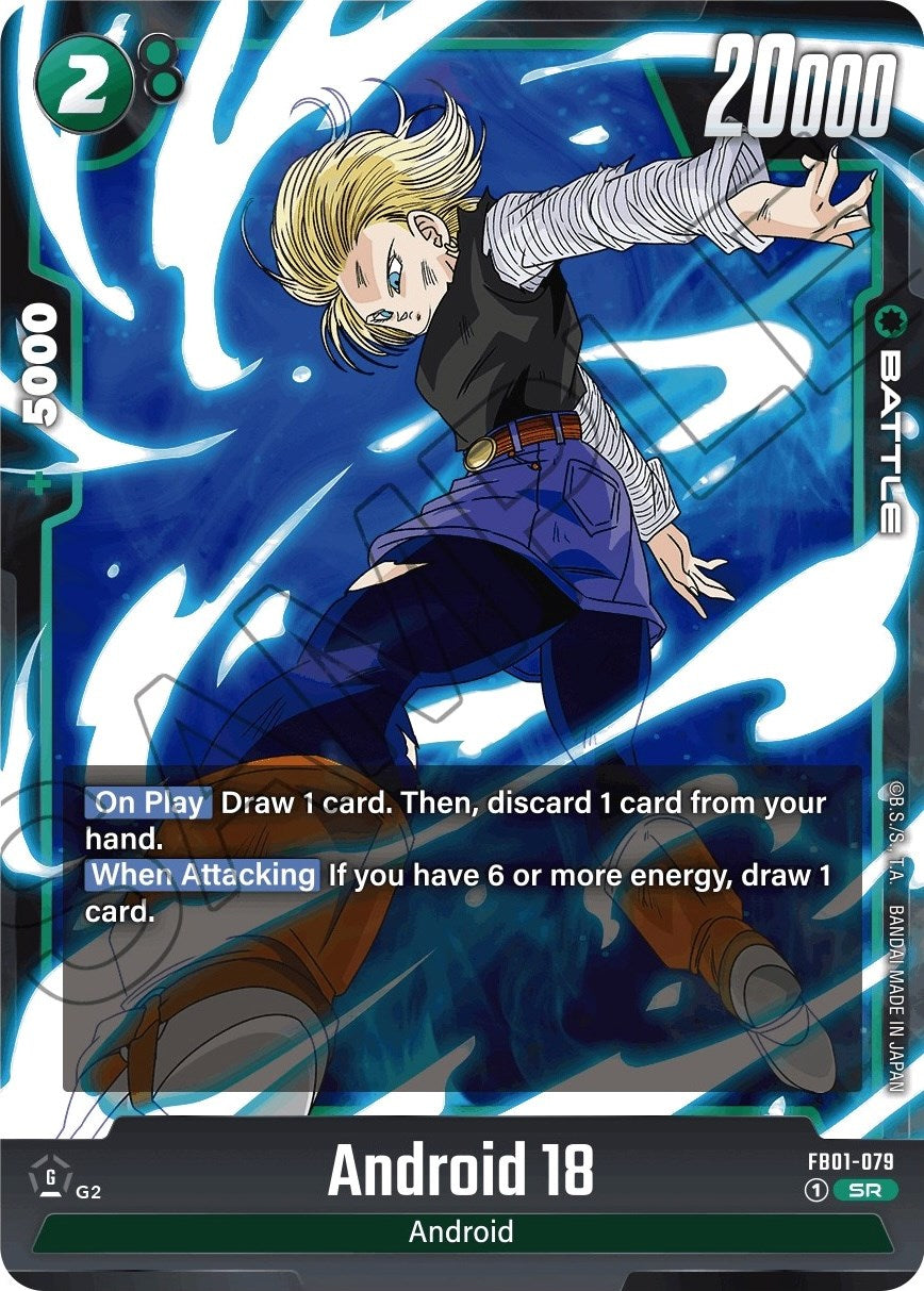 Android 18 (FB01-079) [Awakened Pulse] | Cards and Coasters CA