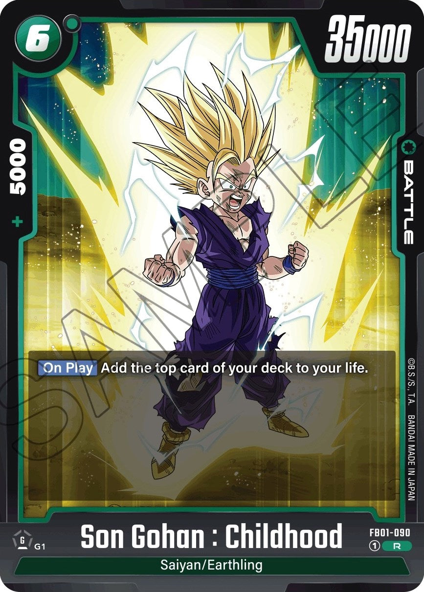 Son Gohan : Childhood (FB01-090) [Awakened Pulse] | Cards and Coasters CA
