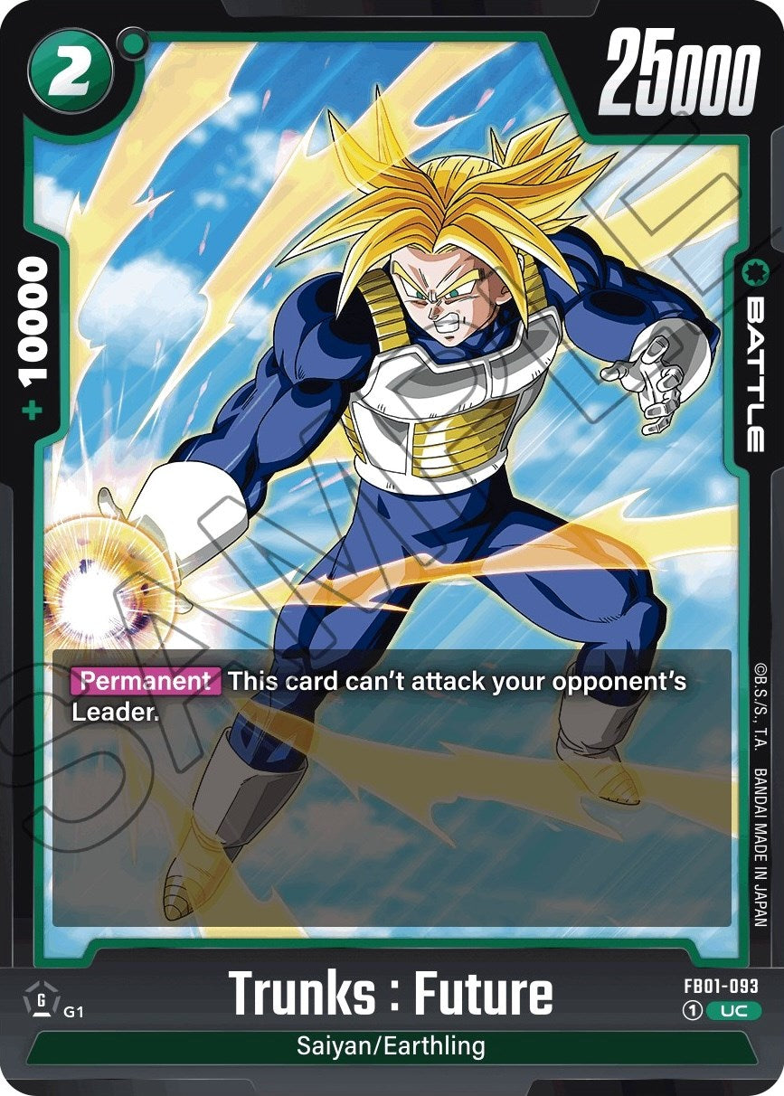 Trunks : Future (FB01-093) [Awakened Pulse] | Cards and Coasters CA