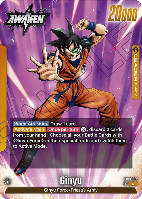 Ginyu (FB01-104) [Awakened Pulse] | Cards and Coasters CA