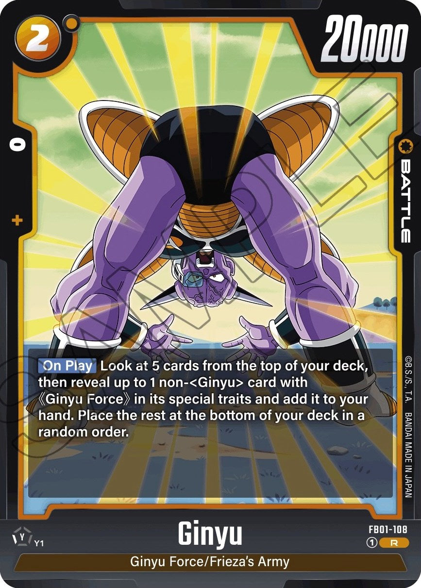 Ginyu (FB01-108) [Awakened Pulse] | Cards and Coasters CA