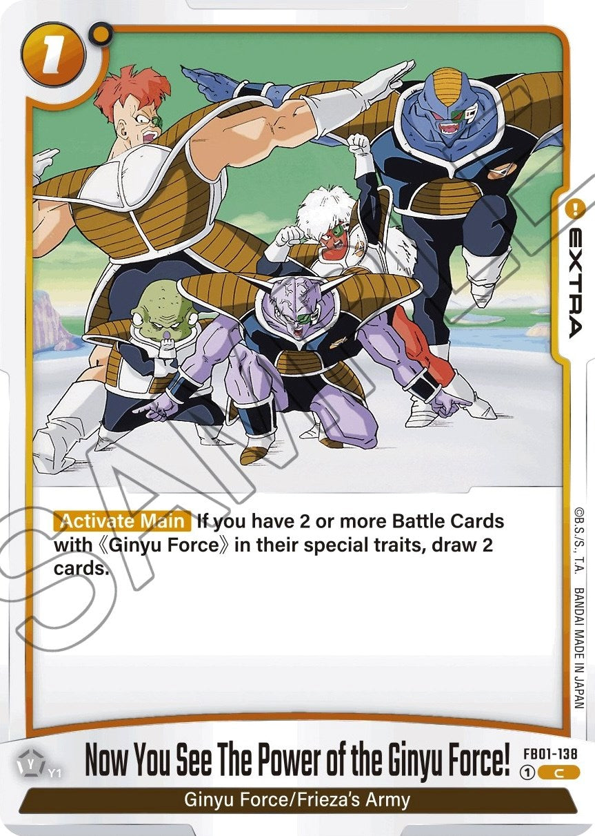 Now You See The Power of the Ginyu Force! [Awakened Pulse] | Cards and Coasters CA