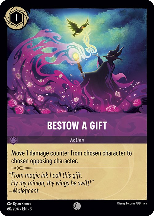 Bestow a Gift (60/204) [Into the Inklands] | Cards and Coasters CA